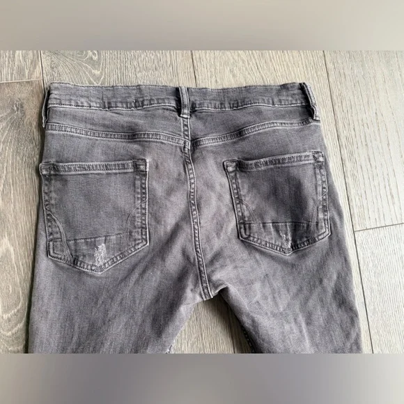 AllSaints Cigarette Jean in Black Wash Size 30 - Picture 7 of 7